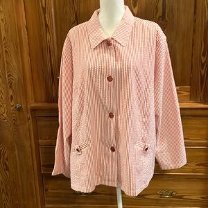 Tutor Court seersucker jacket 4X